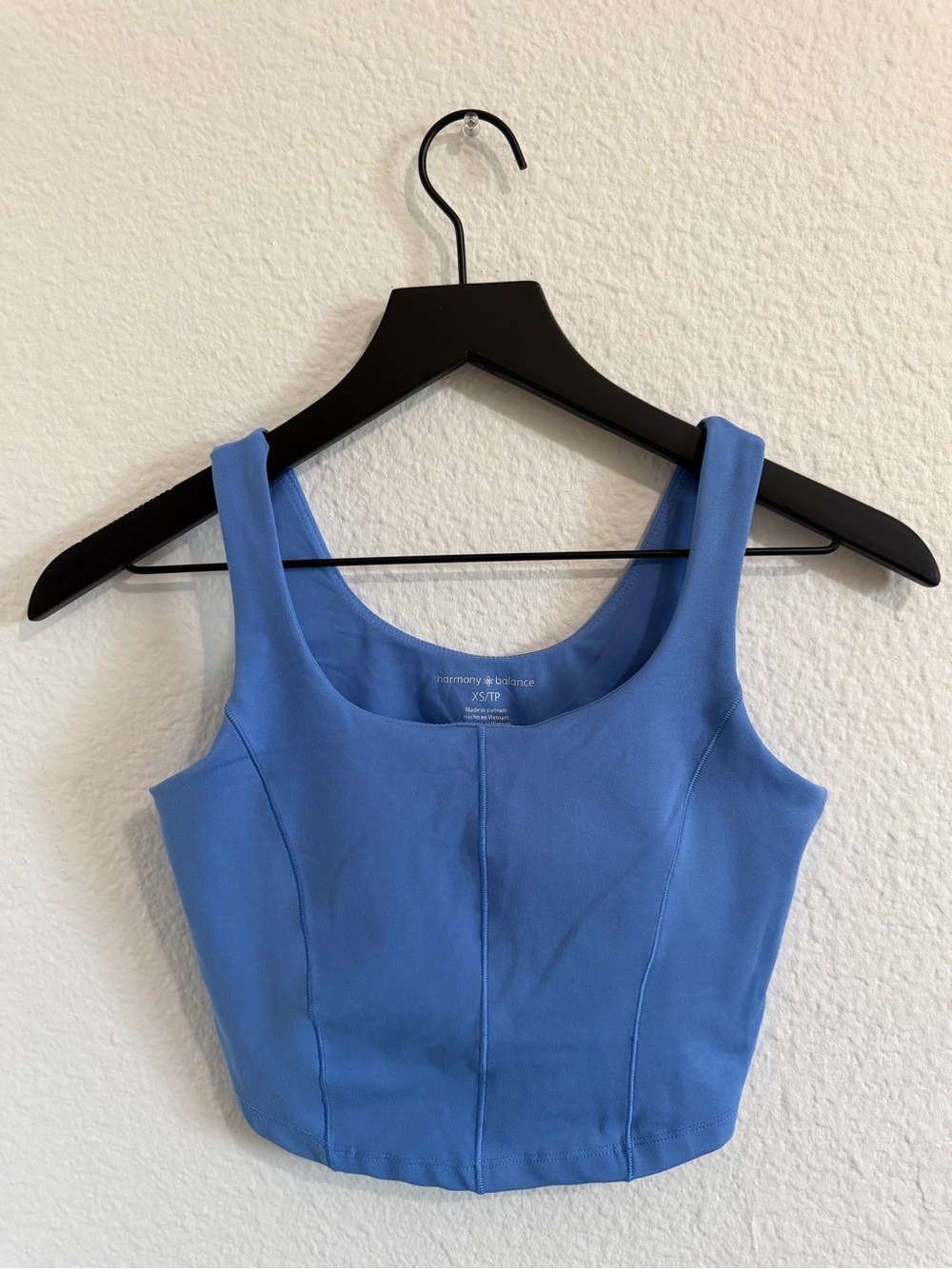 harmony & balance corset tank top
